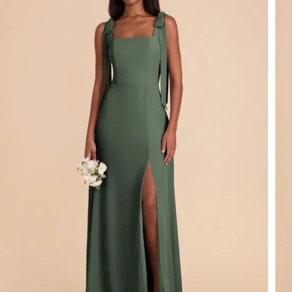 sachin and babi light blue dress IMPERFECT Cowl Neck Maxi Satin Bridesmaid Dress / Champagne